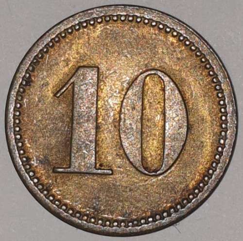 10 PFENNIG - GERMANY - WERTH-MARKE TOKEN